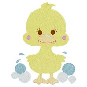 Picture of Ducky Machine Embroidery Design