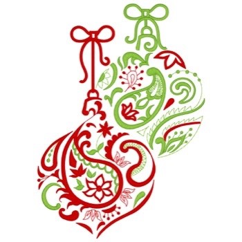 Paisley Ornaments Machine Embroidery Design