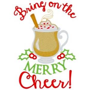 Picture of Merry Cheer Machine Embroidery Design