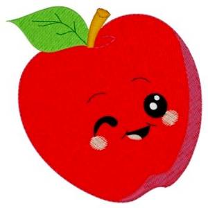Picture of Baby Apple Machine Embroidery Design