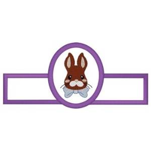 Picture of Easter Bunny Egg Holder Machine Embroidery Design