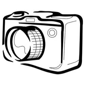 Picture of Camera Outline Machine Embroidery Design
