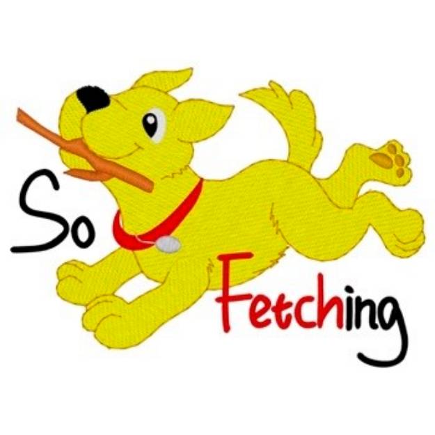 Picture of So Fetching Machine Embroidery Design