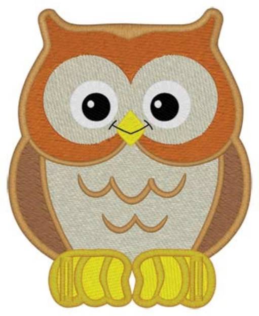 Picture of Owl Lollipop Holder Machine Embroidery Design
