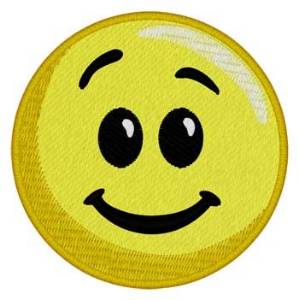 Picture of Smiley Emoji Machine Embroidery Design