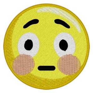 Picture of Shocked Emoji Machine Embroidery Design
