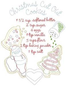 Picture of Cut Out Cookies Machine Embroidery Design