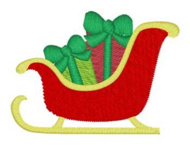 Picture of Sleigh Machine Embroidery Design