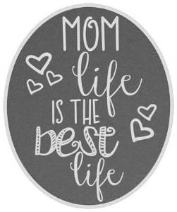 Picture of Mom Life Machine Embroidery Design