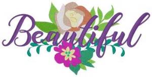 Picture of Beautiful Machine Embroidery Design