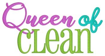 Queen Of Clean Machine Embroidery Design