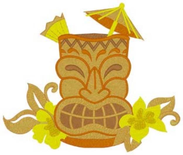 Picture of Tiki Drink Machine Embroidery Design