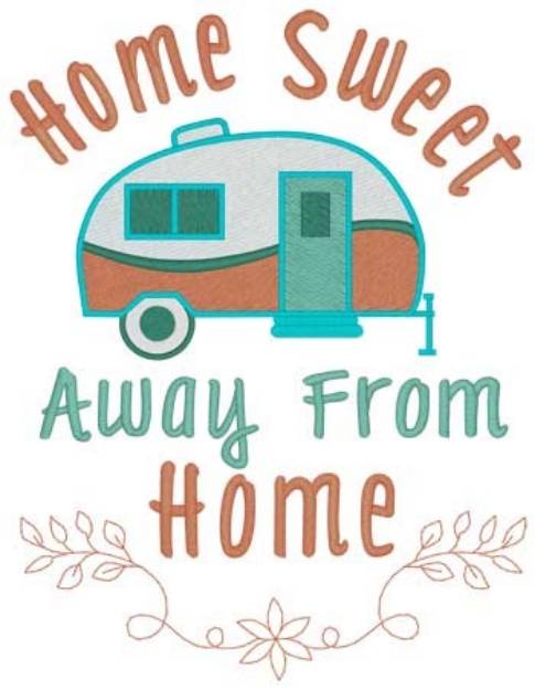 Picture of Home Sweet Camper Machine Embroidery Design