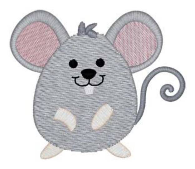 Picture of Mouse Machine Embroidery Design