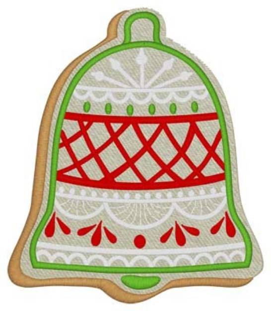 Picture of Bell Cookie Machine Embroidery Design