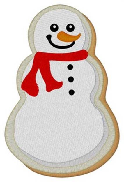 Picture of Snowman Cookie Machine Embroidery Design