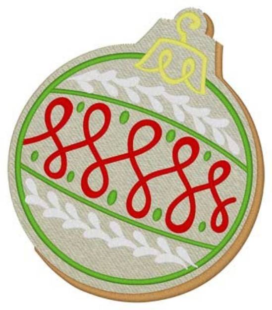 Picture of Ornament Cookie Machine Embroidery Design