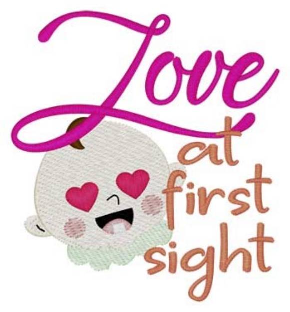 Picture of Love At First Sight Machine Embroidery Design