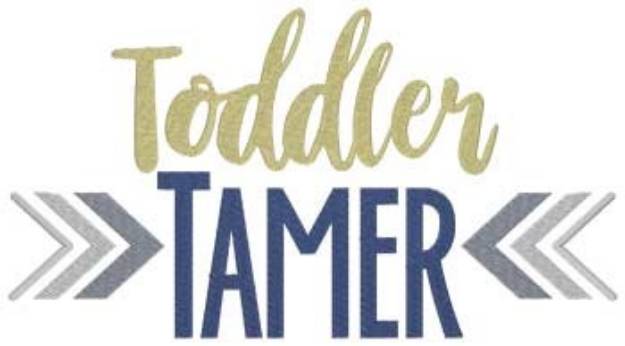 Picture of Toddler Tamer Machine Embroidery Design