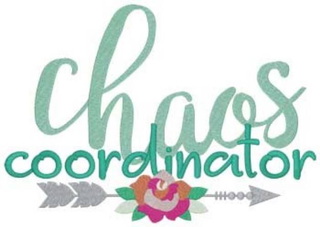 Picture of Chaos Coordinator Machine Embroidery Design