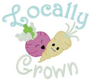 Picture of Locally Grown Machine Embroidery Design