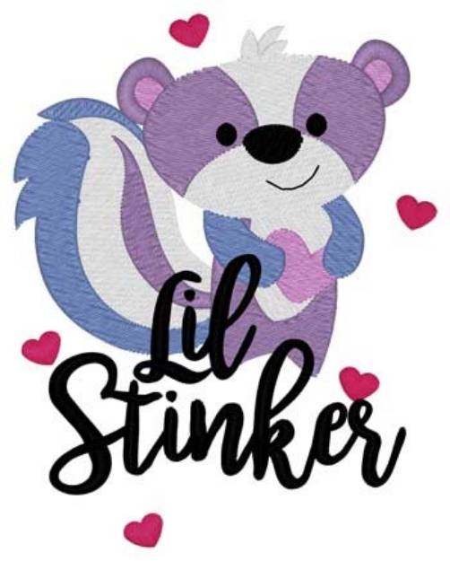 Picture of Lil Stinker Machine Embroidery Design