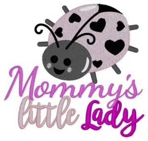 Picture of Mommys Little Lady Machine Embroidery Design