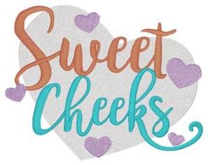 Picture of Sweet Cheeks Machine Embroidery Design