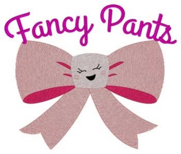 Picture of Fancy Pants Machine Embroidery Design