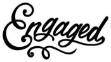 Picture of Engaged Machine Embroidery Design