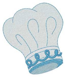 Picture of Chef Hat Machine Embroidery Design