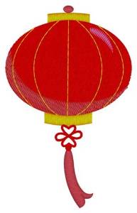 Picture of Oriental Lantern Machine Embroidery Design