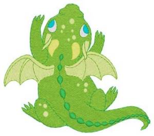 Picture of Baby Dragon Machine Embroidery Design