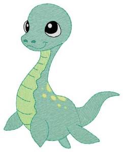 Picture of Baby Loch Ness Machine Embroidery Design