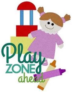 Picture of Play Zone Machine Embroidery Design
