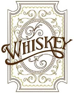 Picture of Whiskey Machine Embroidery Design