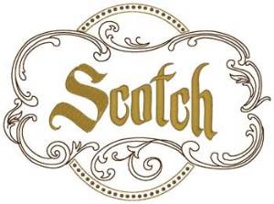 Picture of Scotch Machine Embroidery Design
