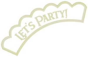 Picture of Lets Party Applique Machine Embroidery Design