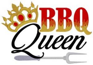 Picture of BBQ Queen Machine Embroidery Design