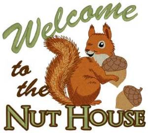 Picture of The Nut House Machine Embroidery Design