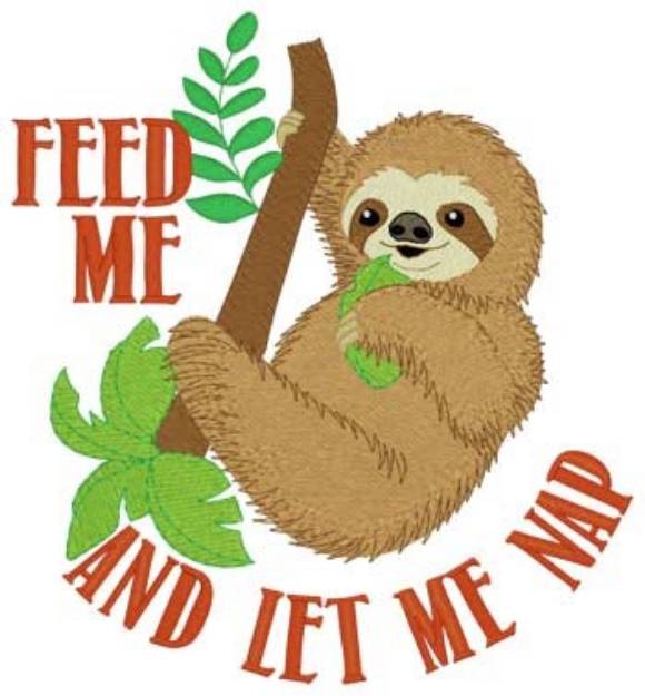 Picture of Feed Me Machine Embroidery Design