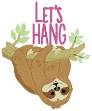 Picture of Lets Hang Machine Embroidery Design