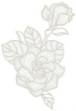 Picture of Lace Gardenias Machine Embroidery Design