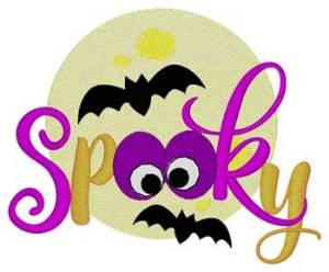 Picture of Spooky Machine Embroidery Design