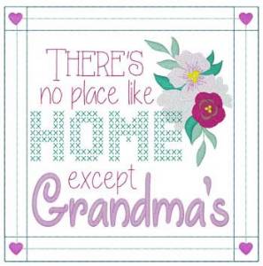 Picture of Grandmas Home Machine Embroidery Design