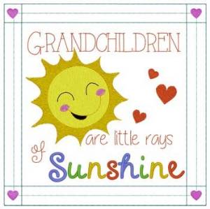 Picture of Rays Of Sunshine Machine Embroidery Design