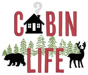 Picture of Cabin Life Machine Embroidery Design