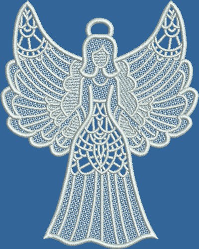 FSL Angel Machine Embroidery Design
