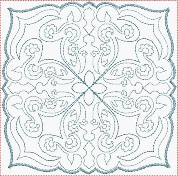 Picture of Quilt Block Machine Embroidery Design
