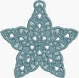 Picture of FSL  Hanging Star Machine Embroidery Design